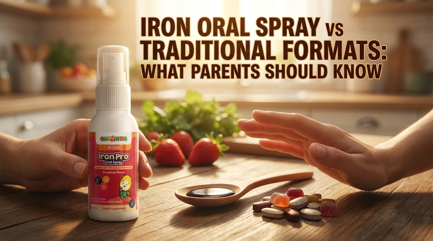 Iron Oral Spray vs Traditional Formats: What Parents Should Know
