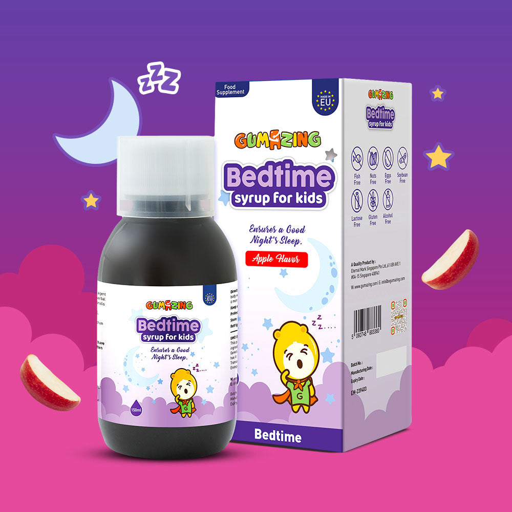Apple Flavoured Bedtime sleeping syrup for babies