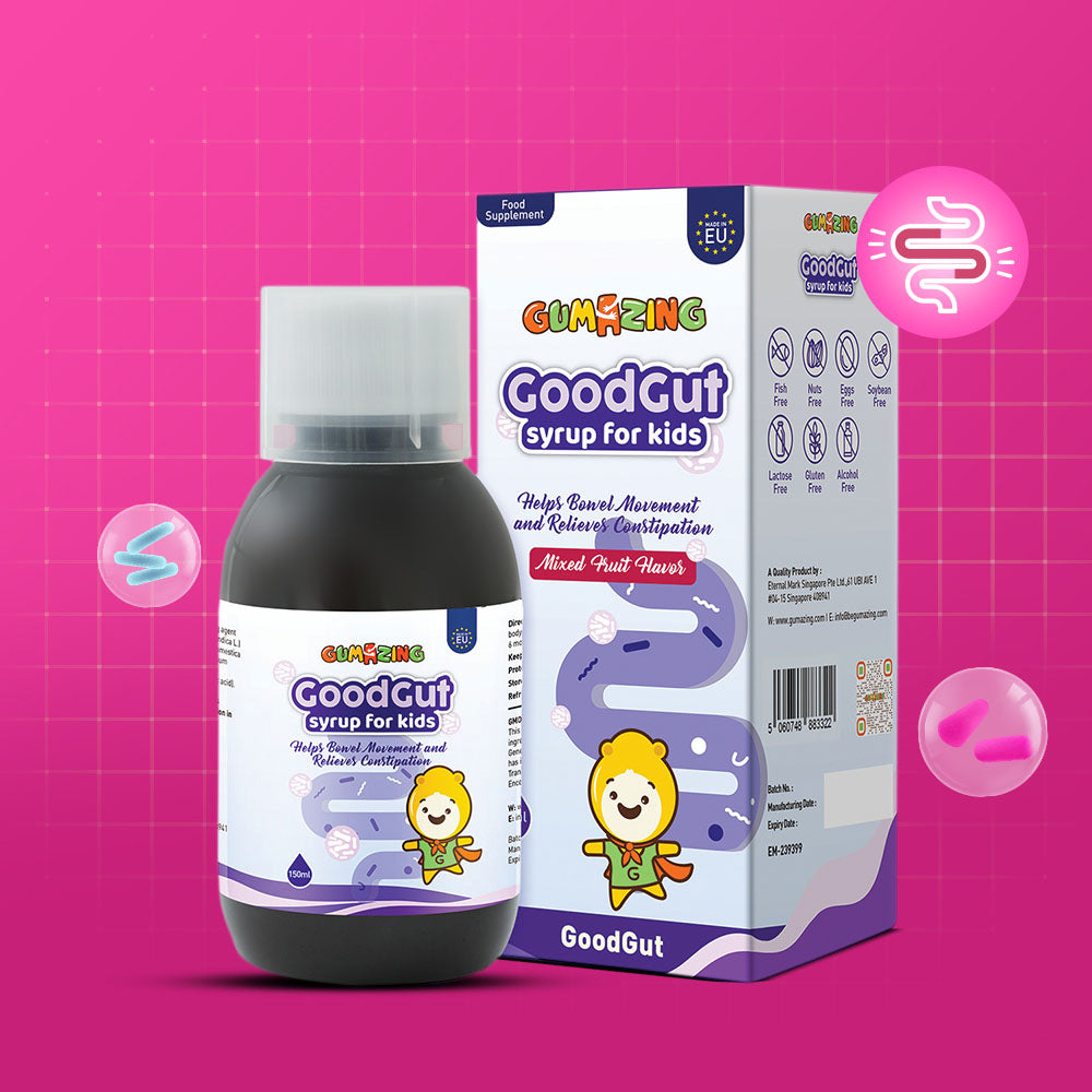 Constipation Syrup For Kids With Mixed Fruit Flavour