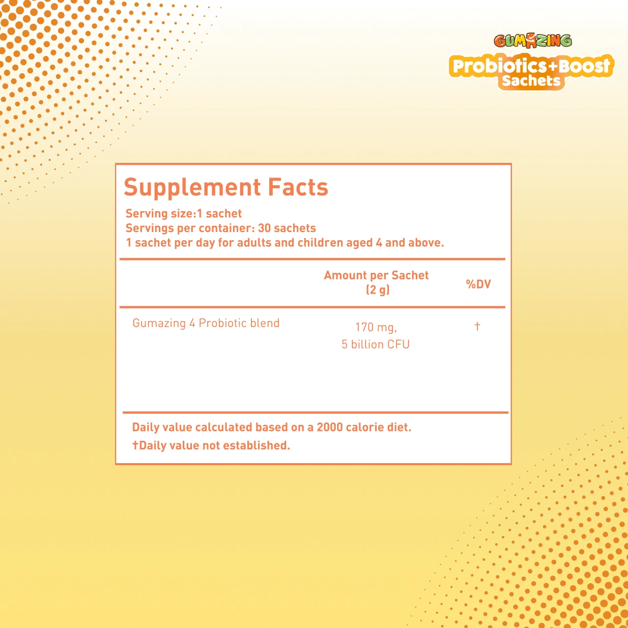 <tc>Gumazing</tc> Gói men vi sinh + tăng cường dinh dưỡng bán sỉ - B2B