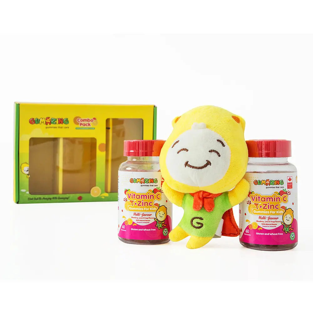 Gumazing Vitamin C & Zinc Gummies (60 pcs), EU range, 1 month supply for wholesale - B2B Begumazing