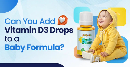D3 Liquid Drops to a Baby Formula