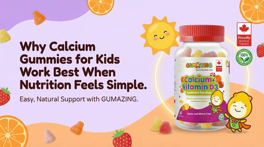 Why Calcium Gummies for Kids Work Best When Nutrition Feels Simple