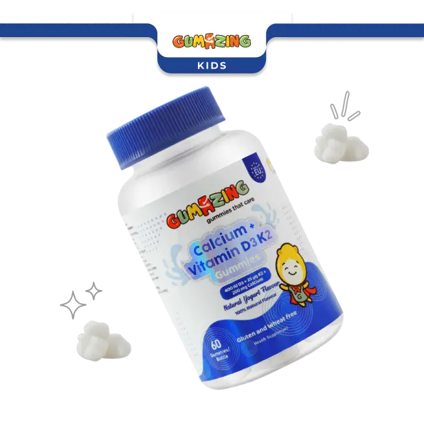 Gumazing Calcium + D3K2 Gummies (EU) Gumazing