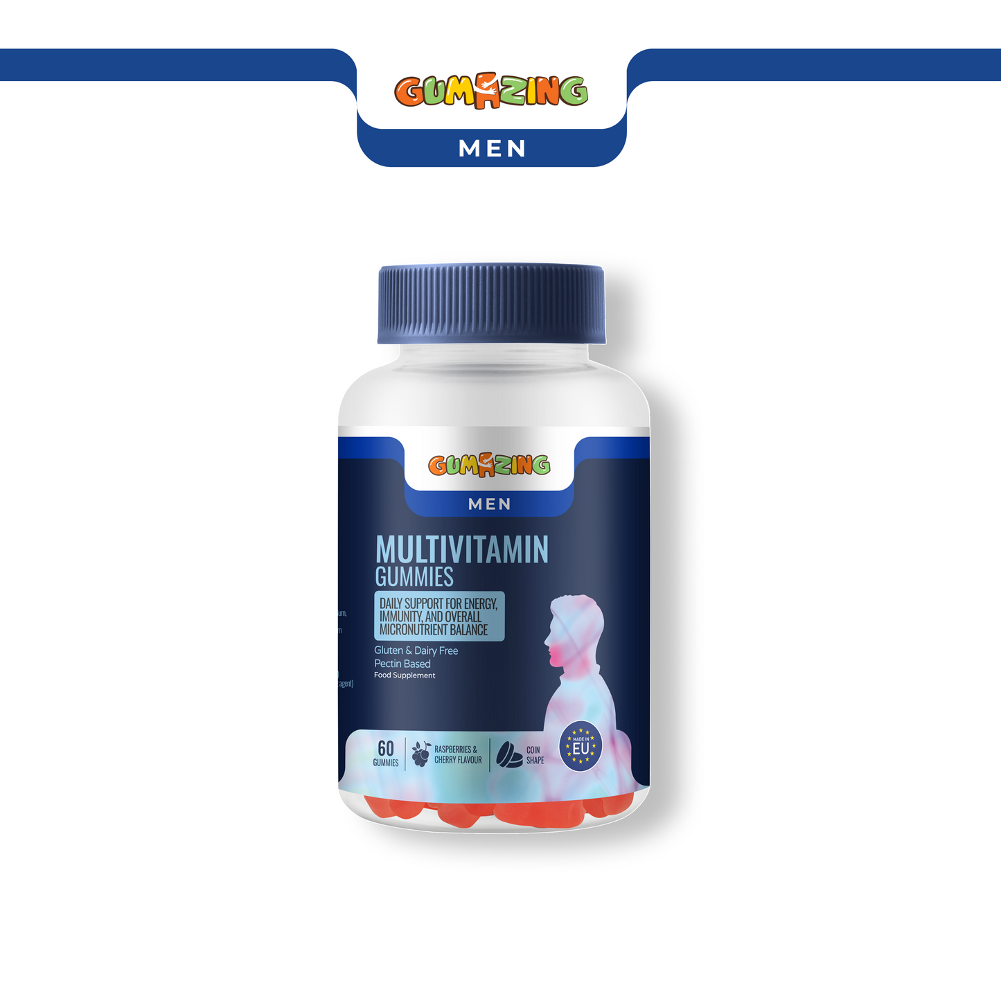 Gumazing Multivitamin Gummies (For Mens) |(60 pcs) - B2B