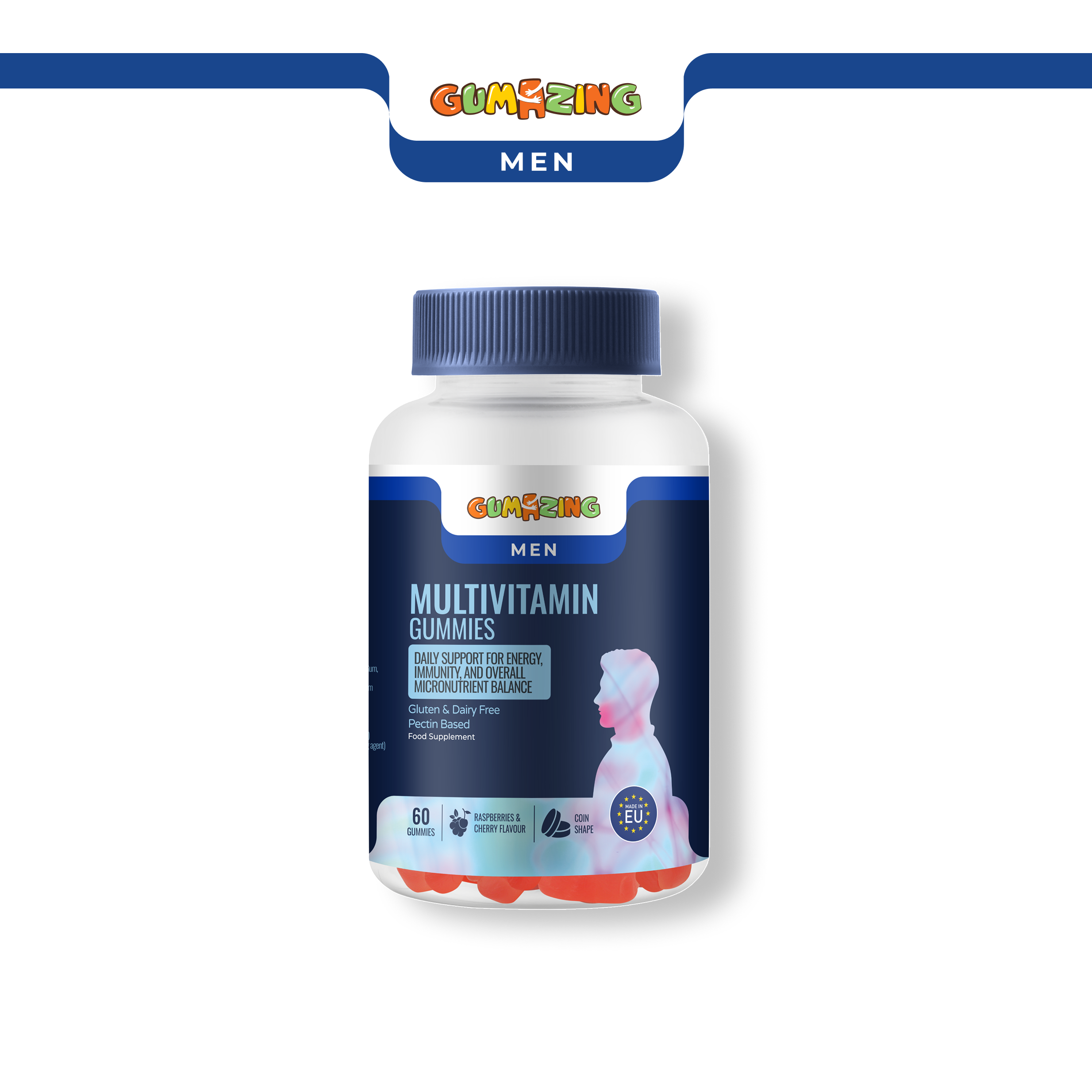 Gumazing Multivitamin Gummies (For Mens) |(60 pcs) - B2B