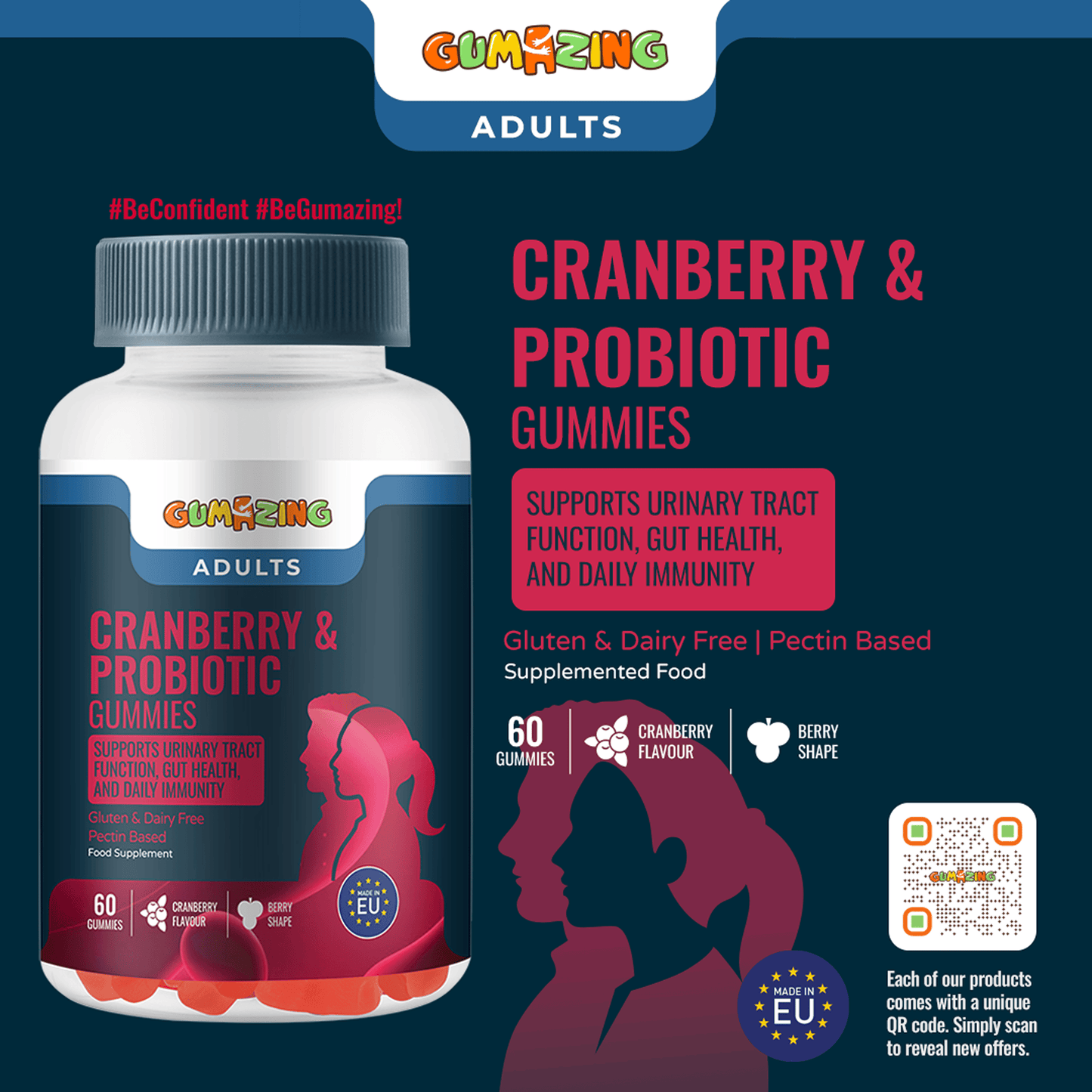 Cranberry & Probiotic Gummies