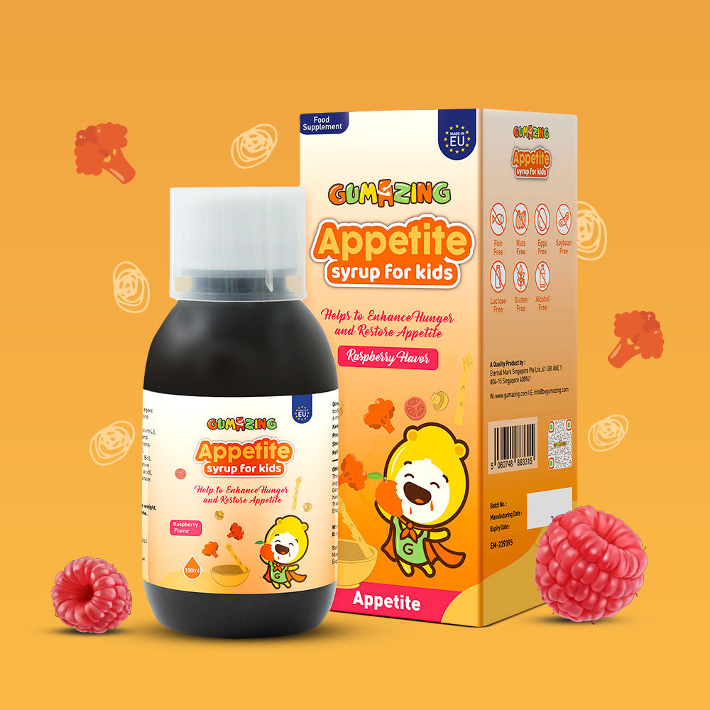 Appetite Booster Syrup and hunger stimulant for kids