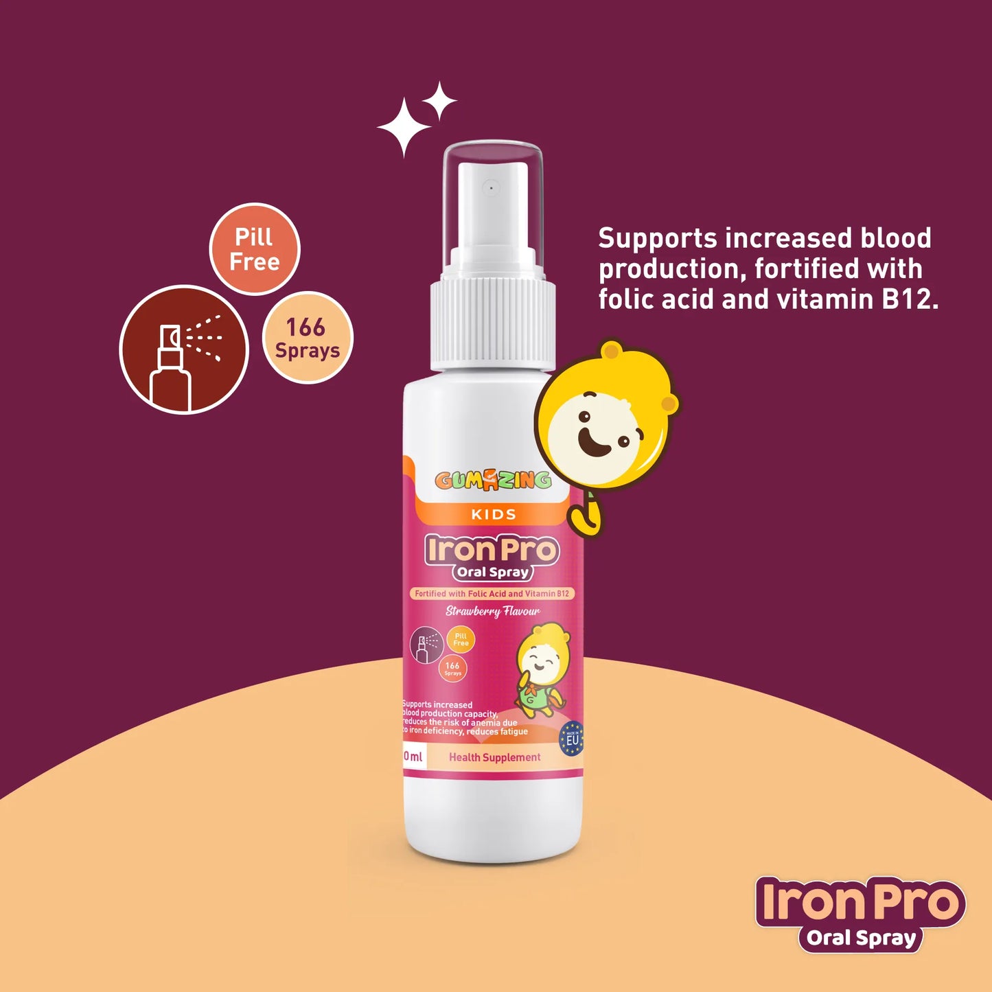 Benefits Of Iron Pro+ Oral Spray 