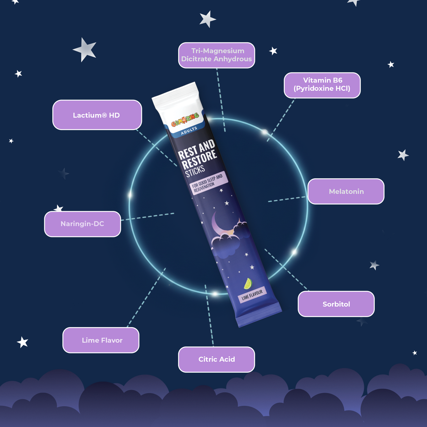 Benefits Rest and Restore Sticks 