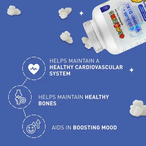 Calcium + D3 + K2 Gummies | Gumazing 