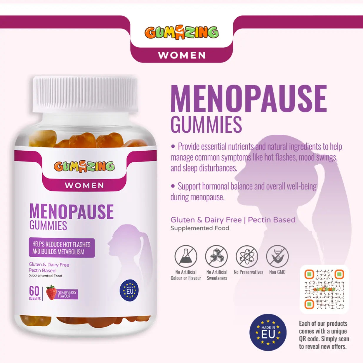 Menopause Gummies | Gumazing for women to offer holistic solution during menopause - B2B Begumazing