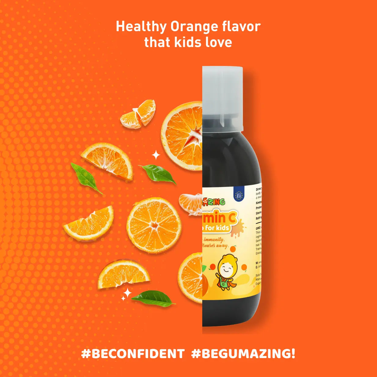 Vitamin C Syrup | Gumazing for kids syrup to fight illness and support immunity - B2B Begumazing