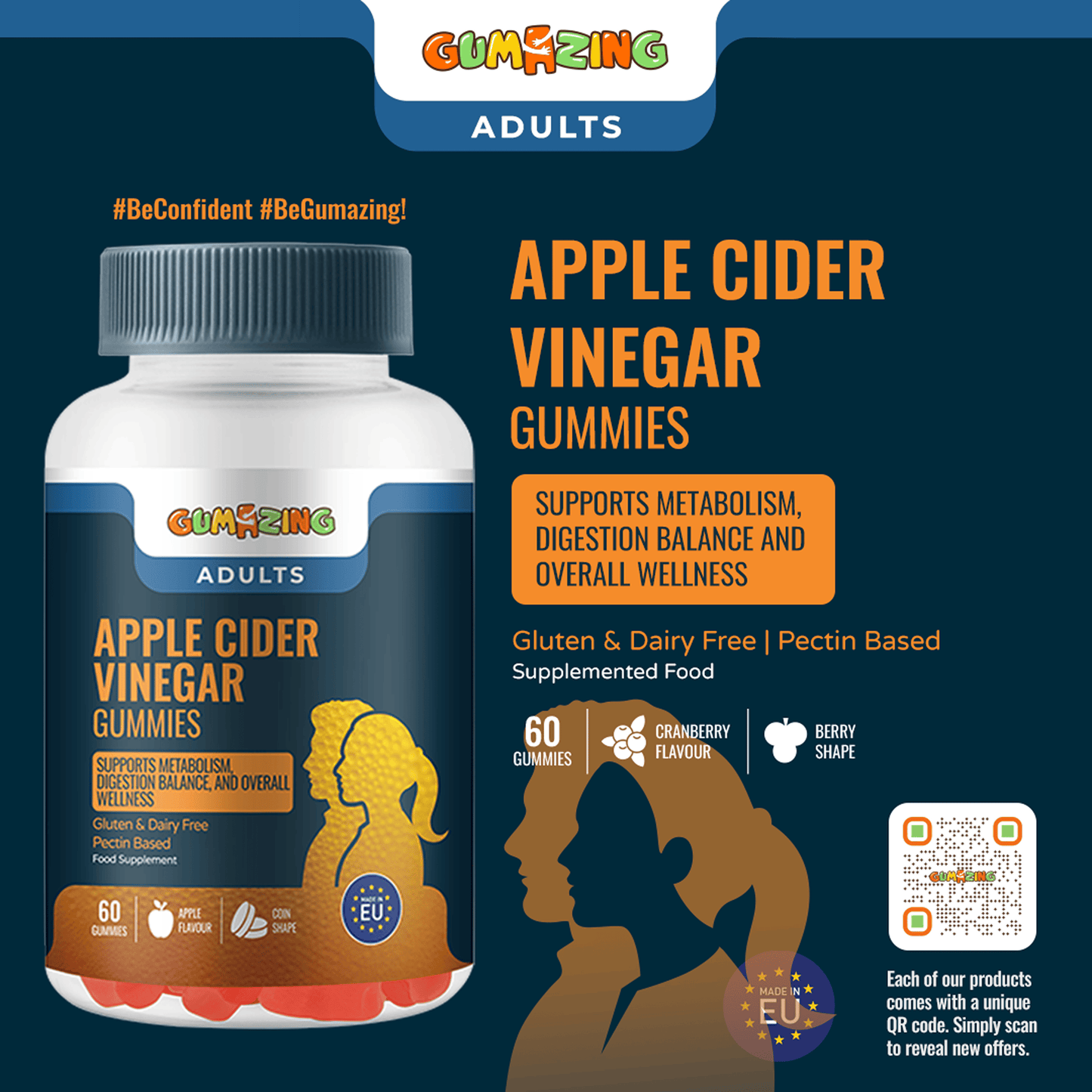 Guamzing Apple Cider Vinegar gummies