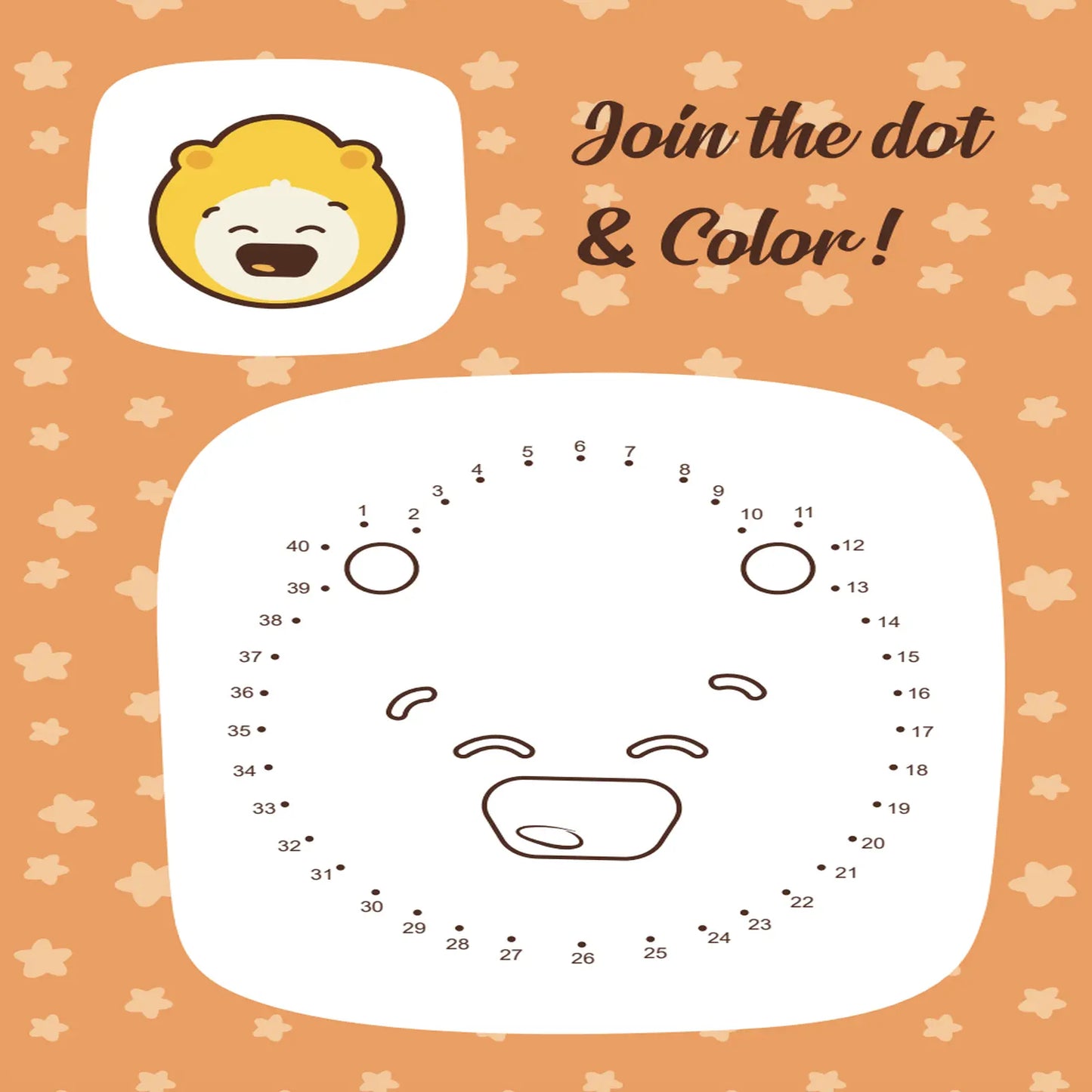 Guamzing Activity Book 3 Join the dot & Color