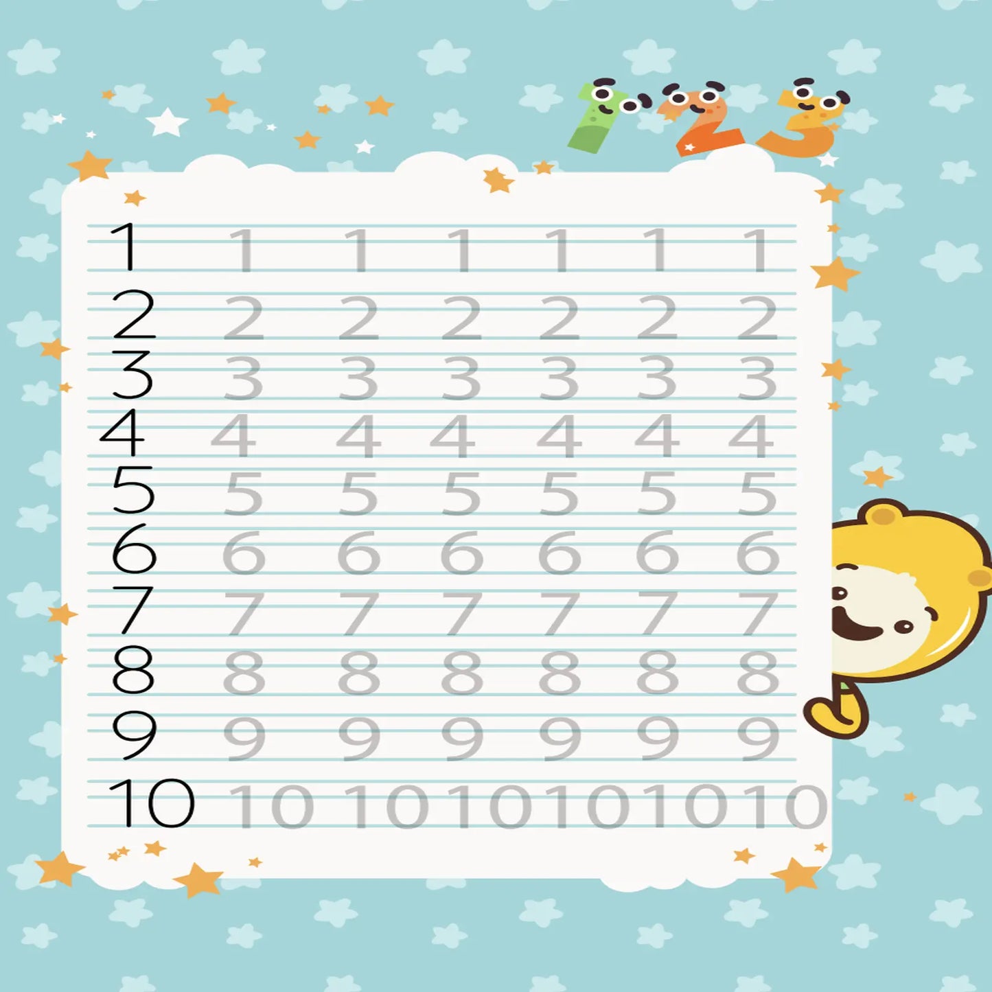 Gumazing Activity Book 3 Numbers page 