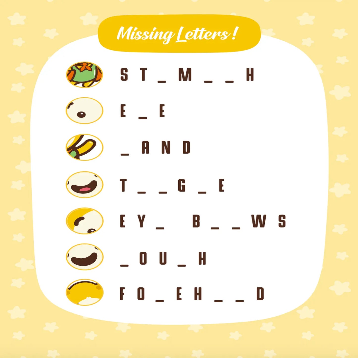 Gumazing_Activity_Book_6 Missing Letters 