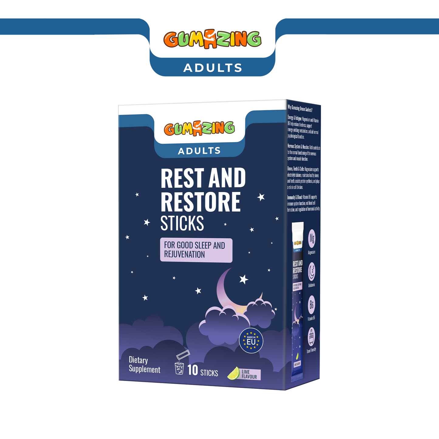 Gumazing Rest & Restore Sticks for Adults