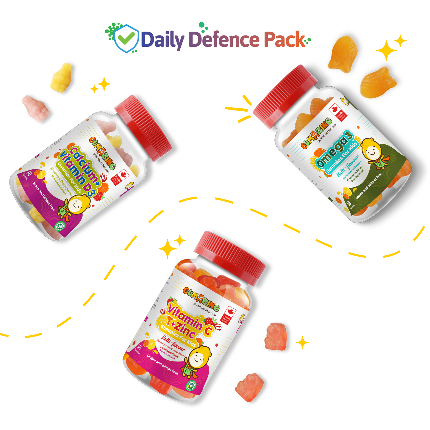 Gumzing Daily Defence Pack