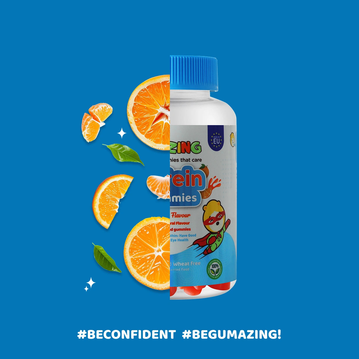 Gumazing Lutein Eye Care | Made in EU| 60 Pcs, 30 Days Supply