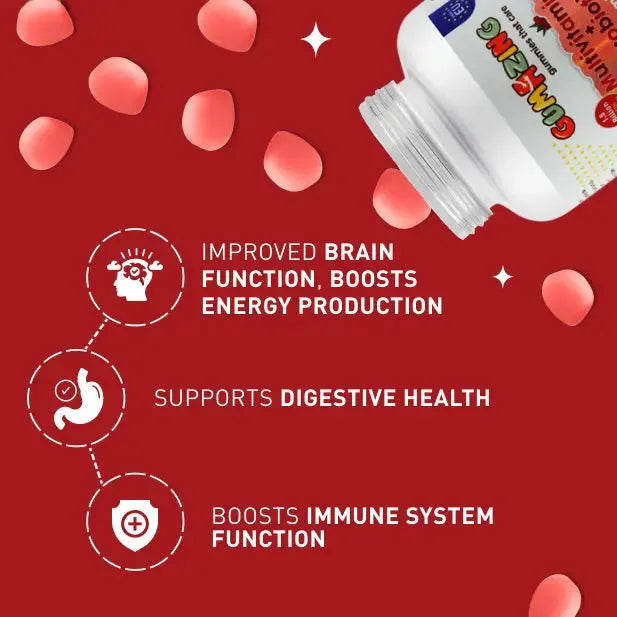 Wellness Plus Pack | Gumazing 2 Pack Combo| Multivitamin & Probiotic + Lutein Eye Care | 2 Month Supply Gumazing