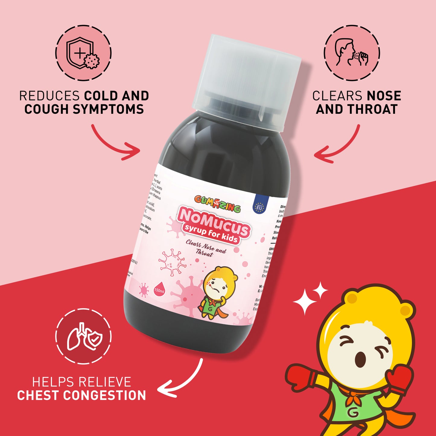 Gumazing NoMucus Syrup for kids