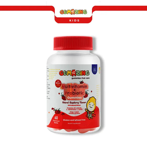 Multivitamin + Probiotic Gummies | Gumazing Kids Health & Digestive Support 