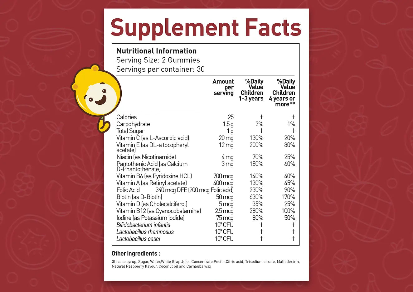 Multivitamin + Probiotic Gummies | Gumazing Kids Health & Digestive Support for wholesale 