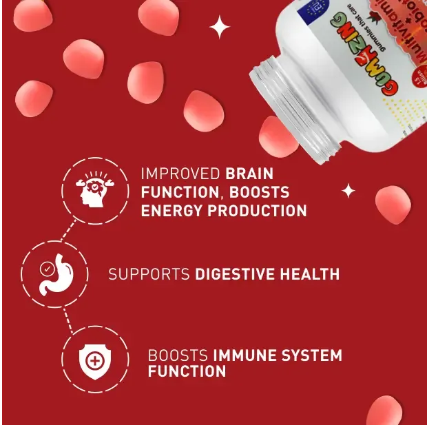  Multivitamin + Probiotics Gumazing Vitamins