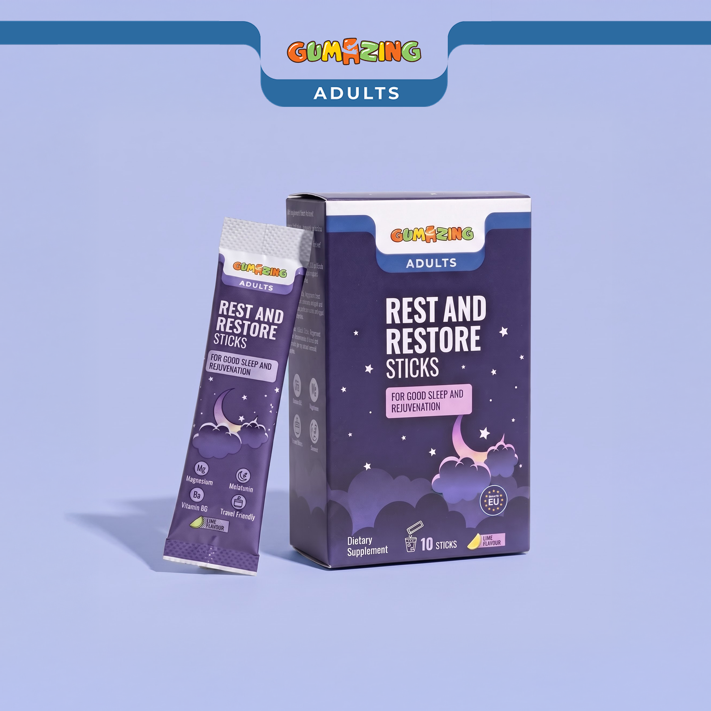 Gumazing Rest & Restore Sticks | Pack Of 10 Sticks