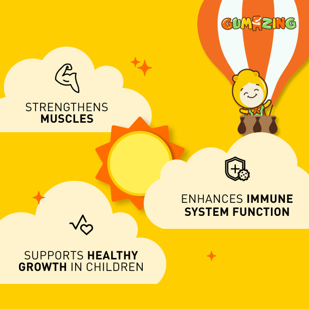 Vitamin D3 Oral Drops for Kids | Gumazing Bone Health Support