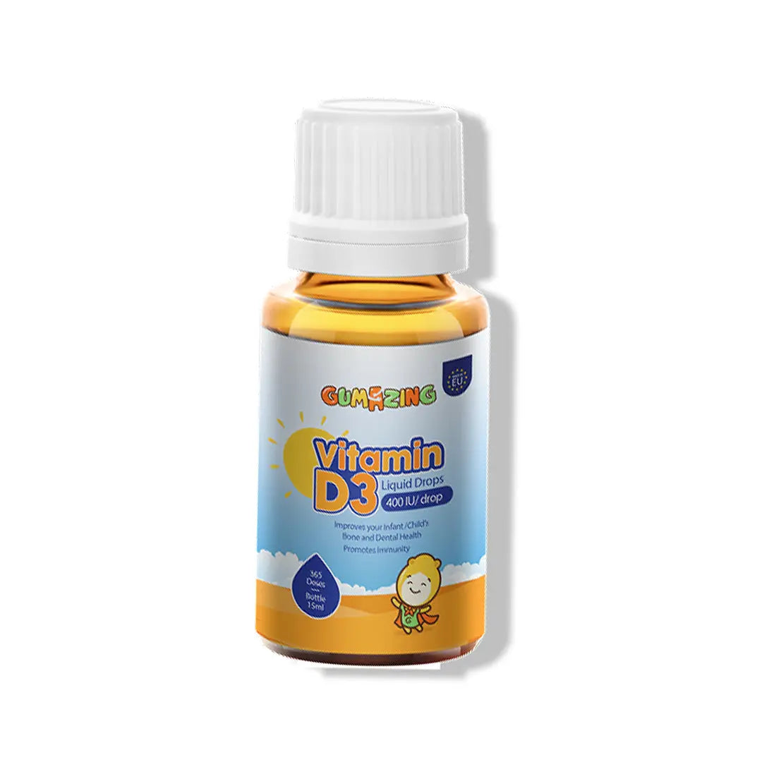 Vitamin D3 Oral Drops for Kids | Gumazing Bone Health Support for wholesale - B2B Begumazing