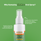 Gumazing ZincPro Oral Spray for Kids | Strawberry Flavor