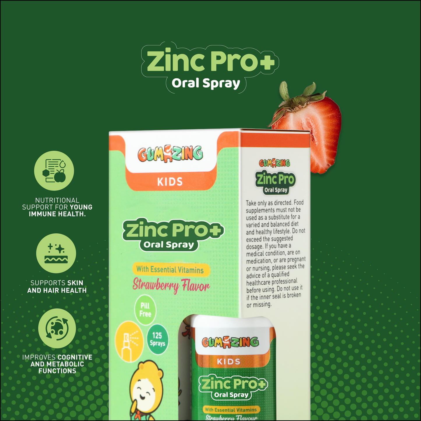 Zinc Pro+ Oral Spray