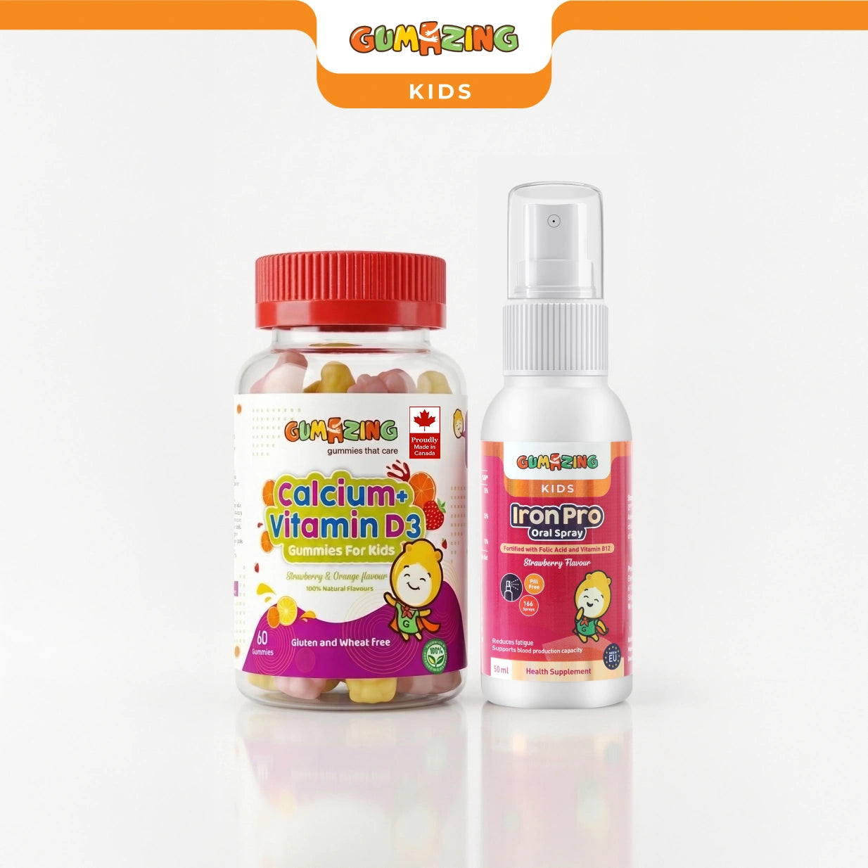 best Gummies & Oral Sprays Combo Pack for Kids