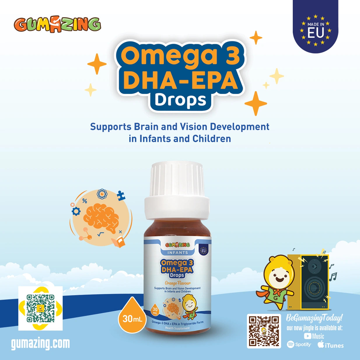 <tc>غومازينغ</tc> قطرات أوميغا 3 DHS-EPA بالجملة - B2B