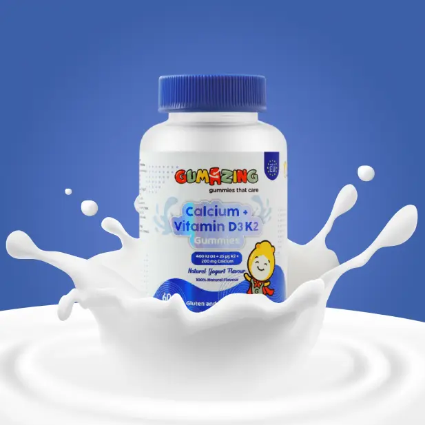 Calcium + D3 + K2 Gummies | Gumazing Kids Bone Health Support for wholesale - B2B Begumazing