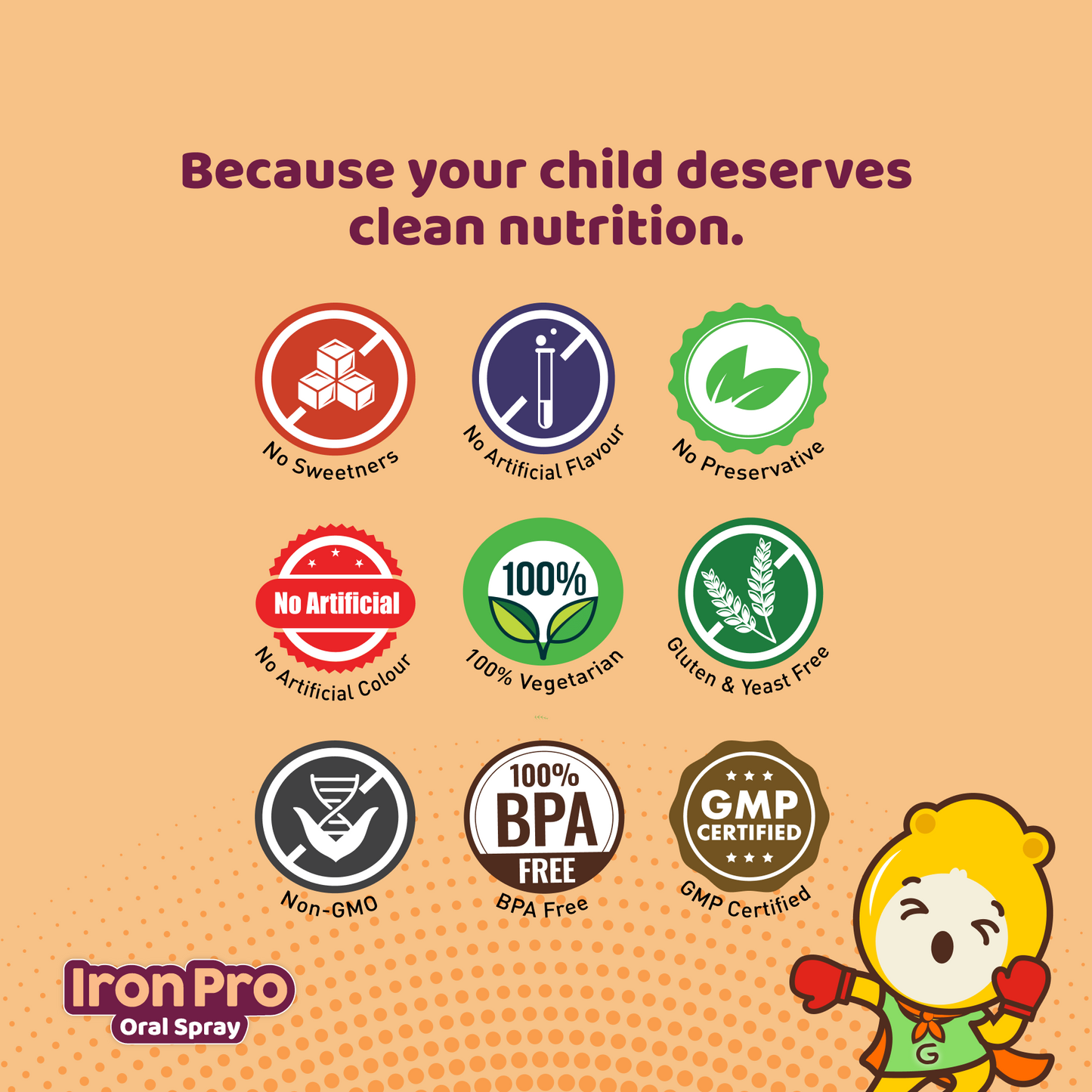 IronPro Spray certifications