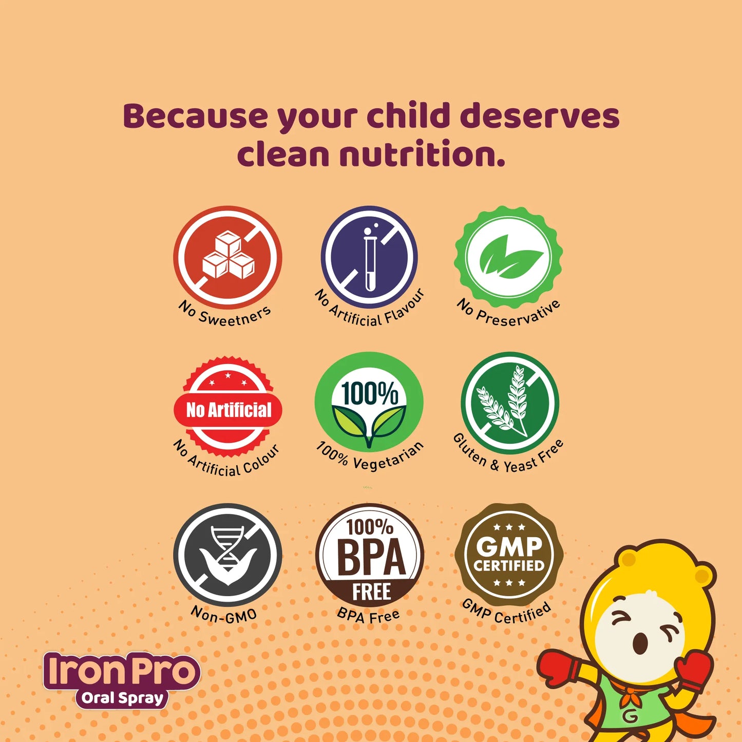 IronPro Spray certifications