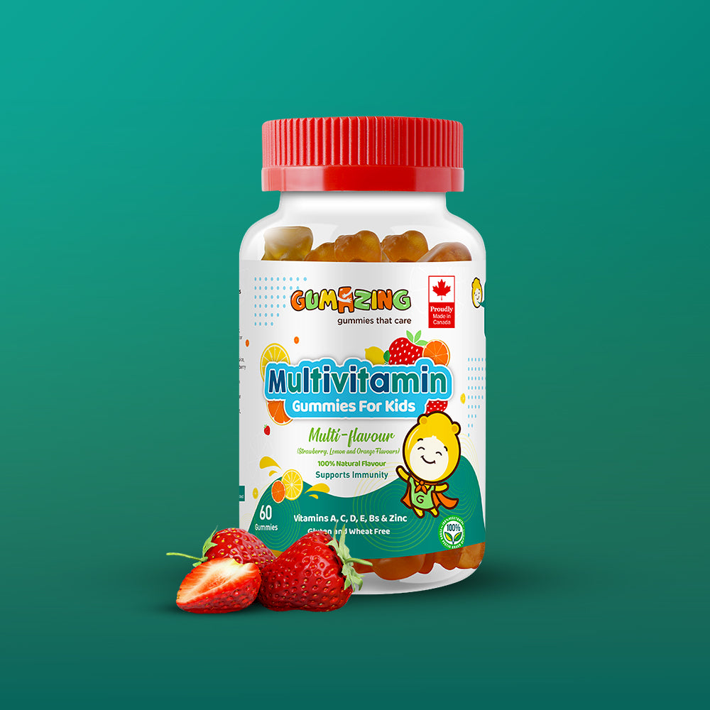 Gomitas multivitamínicas Gumazing (60 piezas), suministro para 1 mes al por mayor